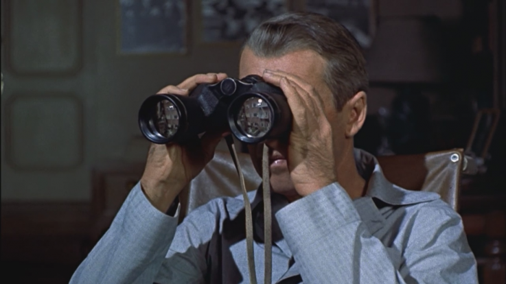 Jimmy Stewart i Rear Window